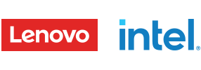 Lenovo and Intel logo