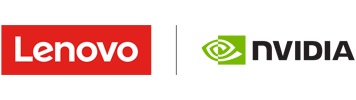 Lenovo and NVIDIA logo