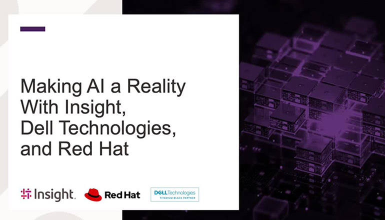 Article On-demand: Making AI a Reality With Insight, Dell Technologies, and Red Hat  Image