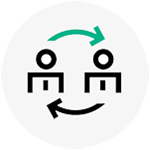 Inspired & more engaged workforces icon