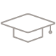 Graduation icon