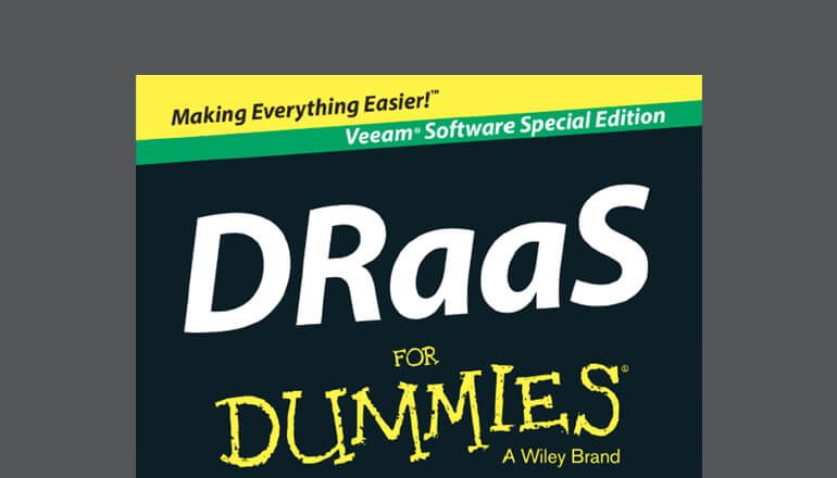 Article Disaster Recovery as a Service for Dummies  Image
