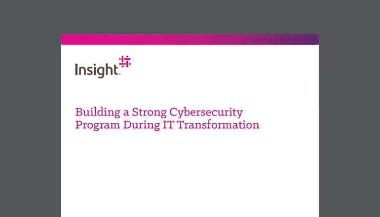 Article Strong Cybersecurity during IT Transformation Image