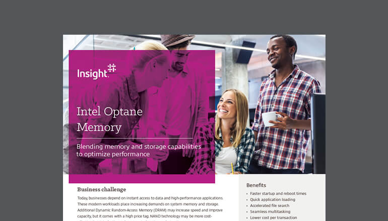Article Intel Optane Memory for DRAM Displacement Image