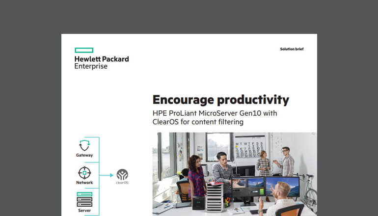 Article HPE ProLiant MicroServer Gen10 Image