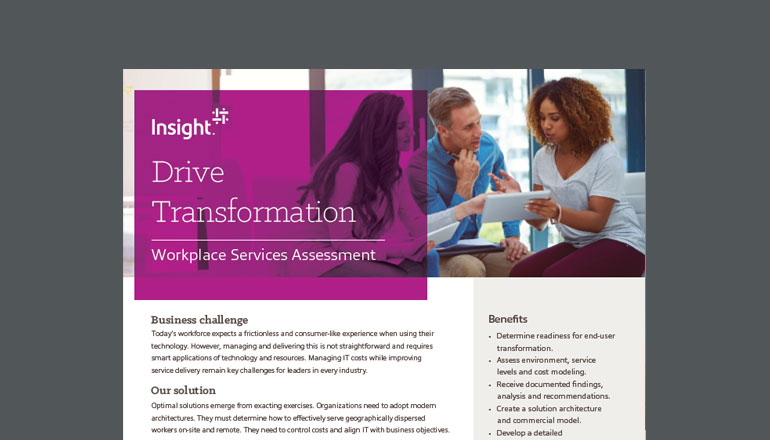 Article Workplace Services Assessment Datasheet  Image