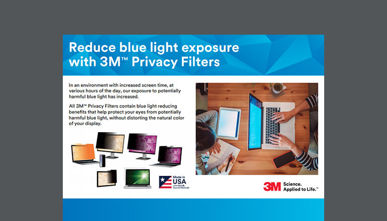 Article Reduce Blue Light Exposure With 3M Privacy Filters Again Image