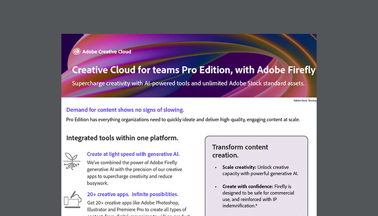 Article Creative Cloud for Teams Image
