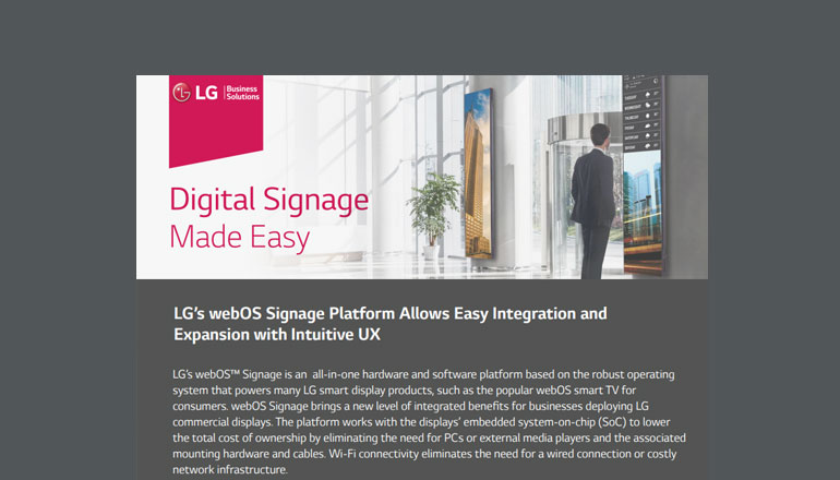 Article Digital Signage Made Easy  Image