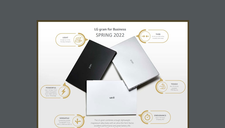 Article LG Gram for Business  Image