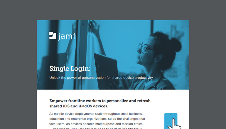 Article Jamf Single Login  Image