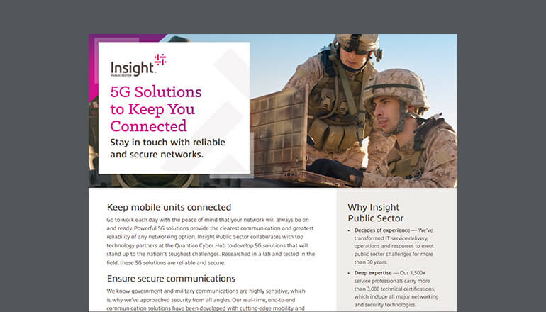 Article 5G Solutions to Keep You Connected Image