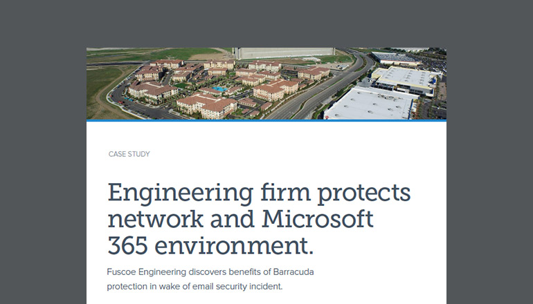 Article Engineering Firm Protects Network and Microsoft 365 Environment  Image