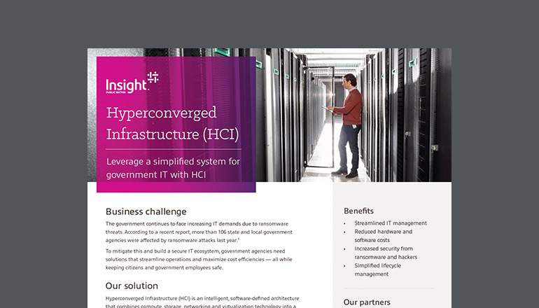 Article A Single IT Ecosystem: Revolutionize State and Local Government With HCI  Image