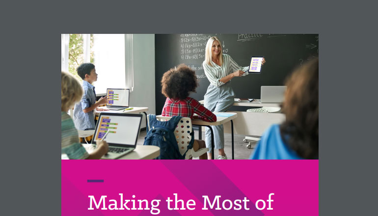 Article Making the Most of K–12 Edtech: Prioritizing New Outcomes With a Partner in Cost-Effective Excellence Image