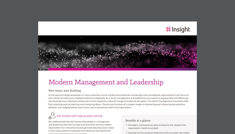 Article Modern Management and Leadership Image