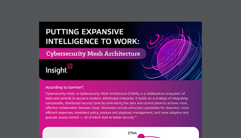Article Putting Expansive Intelligence to Work: Cybersecurity Mesh Architecture Image