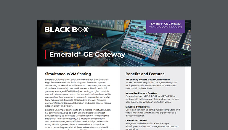 Article Emerald GE Gateway  Image
