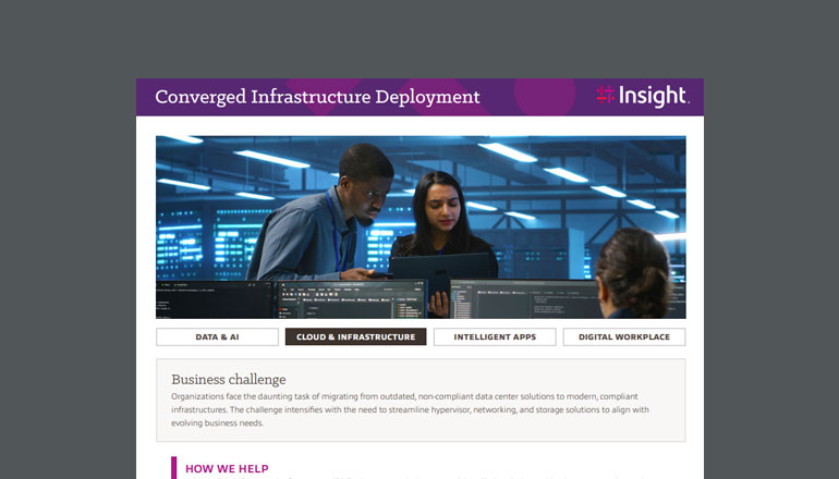 Article Converged Infrastructure Deployment Image