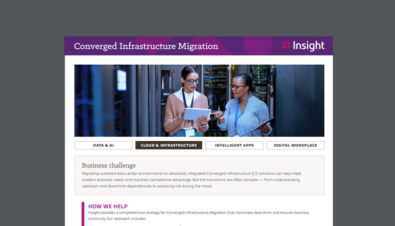 Article Converged Infrastructure Migration  Image