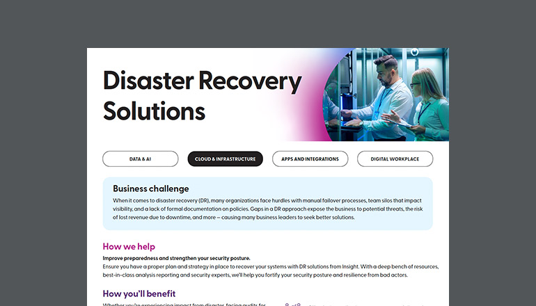 Article Disaster Recovery Solutions | Fortify Your Security  Image