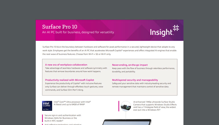 Article Surface Pro 10: Specs  Image