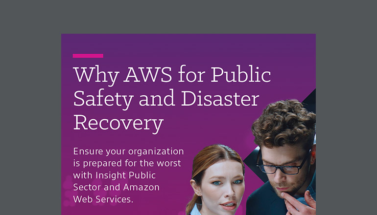 Article Why AWS for Public Safety and Disaster Recovery  Image