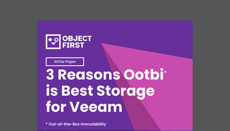Article 3 Reasons Ootbi is Best Storage for Veeam Image