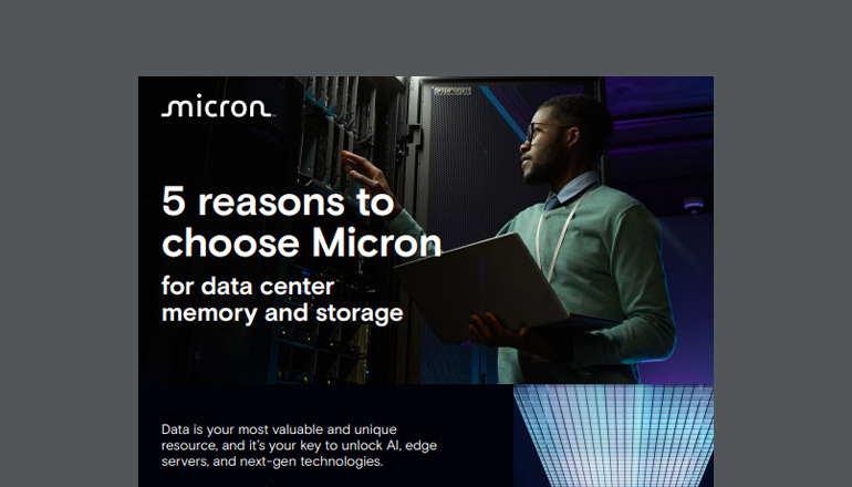 Article 5 Reasons to Choose Micron for Data Center Memory & Storage  Image