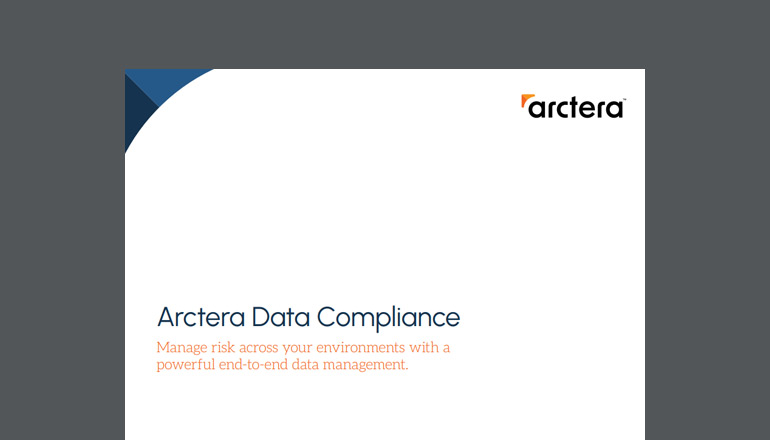 Article Arctera Data Compliance  Image