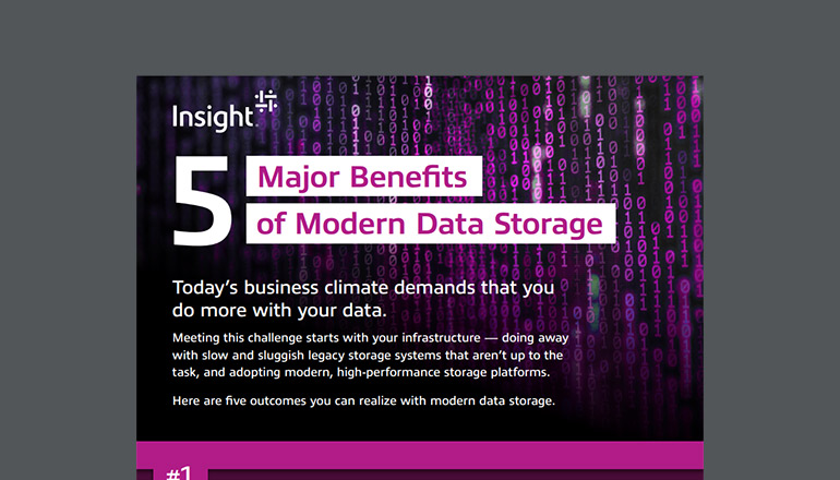 Article 5 Major Benefits of Modern Data Storage Image