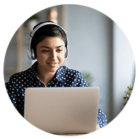 Woman on laptop