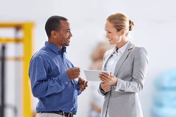 Negotiating prices for the right tools on tablet in warehouse