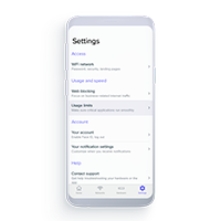 Cisco Meraki Go mobile app quick settings