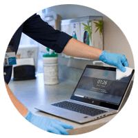 HP PCs and displays are easy to clean