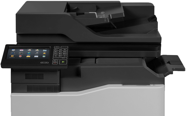 Lexmark CX820dtfe laser color multifunction printer Lexmark CX820 series printer