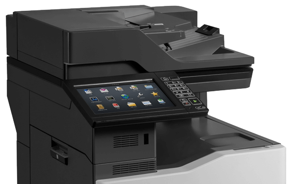 Lexmark CX860de laser color multifunction printer Lexmark CX860 series printer