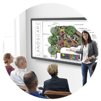 Lifestyle image of Planar display