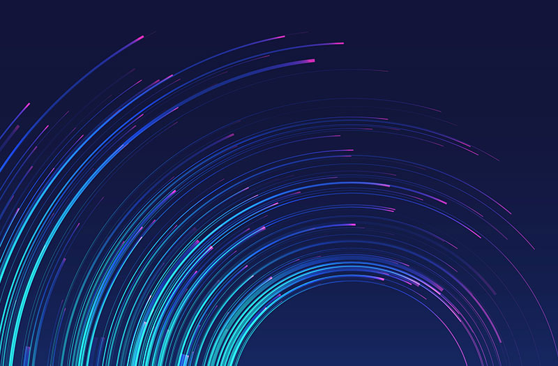 Abstract circle radius