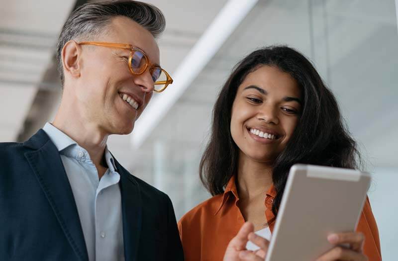 Sharing ideas in the workplace
