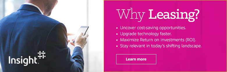 Ad: Insight. Why leasing. Learn more