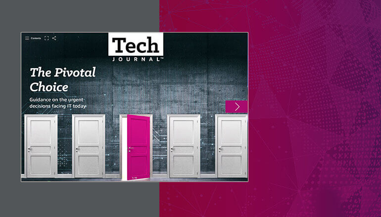 Article Fall 2024 Tech Journal Magazine: The Pivotal Choice Image