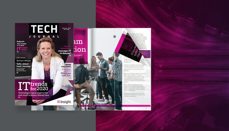 Article Embracing Transformative Technology: Tech Journal Spring 2020 Full Issue Image