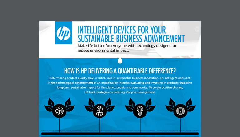 Article Environmentally Friendly, Intelligent HP Printers Image