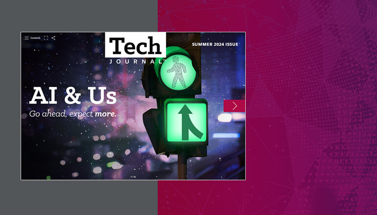 Article Summer 2024 Tech Journal Magazine: AI & Us Image