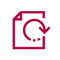 Icon displaying concept displaying Acronis Instant Restore