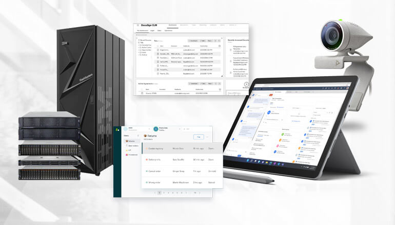 Article Trending Tech: Solutions for Hybrid Workplaces, Data Storage and Security Image