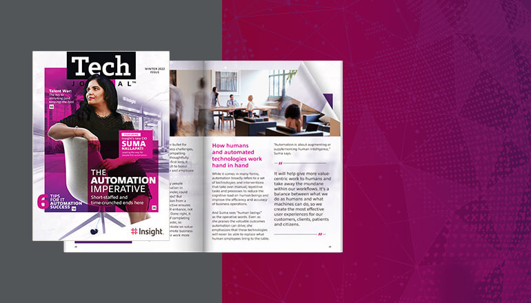 Article Winter 2022 Tech Journal magazine: The Automation Imperative Image