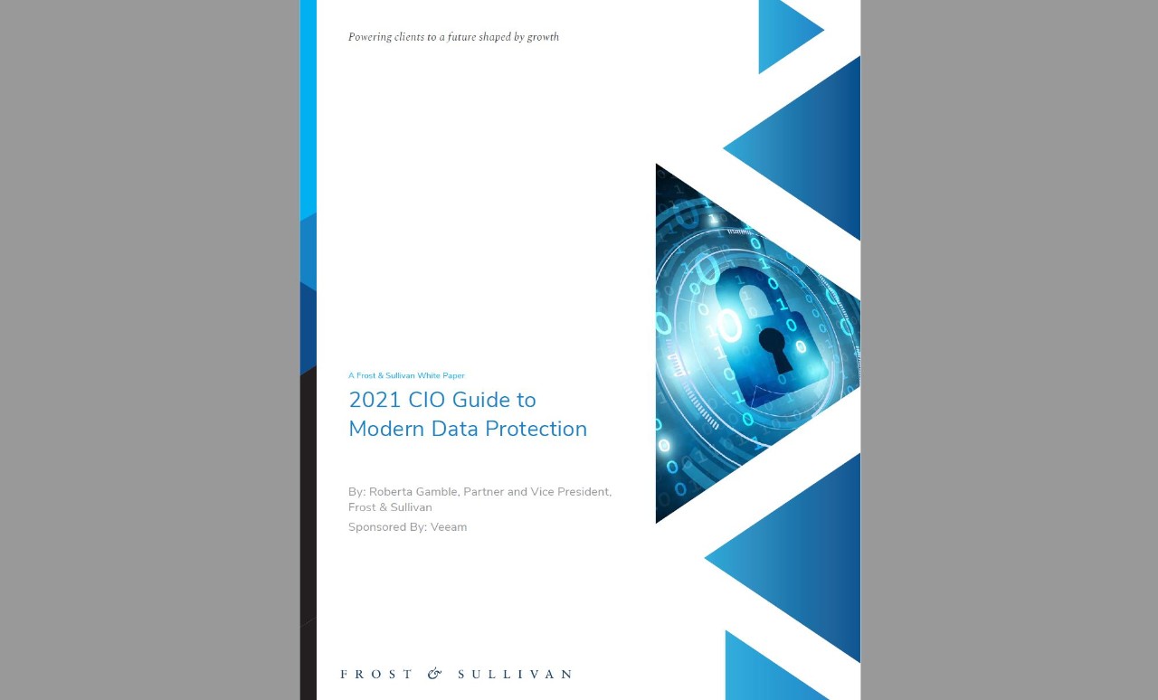 2021 CIO Guide to Modern Data Protection 2021 CIO Guide to Modern Data Protection