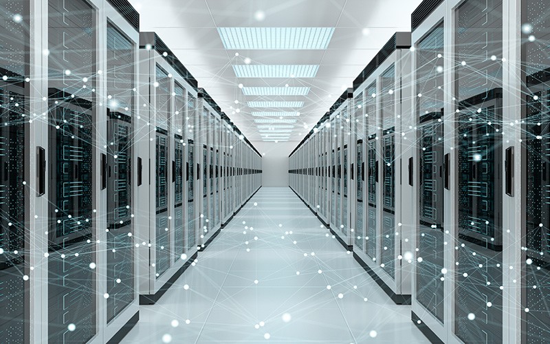 data-connection-visualization-in-clean-server-room data-connection-visualization-in-clean-server-room